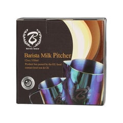 Barista Space - Молочник разноцветный Sandy Rainbow 350 мл цена и информация | Стаканы, фужеры, кувшины | pigu.lt
