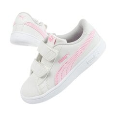 Laisvalaikio batai vaikams Puma Smash V2 Buck sw803172.1275, balti цена и информация | Детская спортивная обувь | pigu.lt