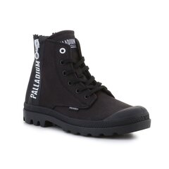 Зимние ботинки Palladium Pampa Sport Cuff Wps, черныйe цена и информация | Женские сапоги | pigu.lt