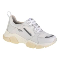 Laisvalaikio batai moterims 4F H4L-OBDL254-10S, smėlio spalvos цена и информация | Спортивная обувь, кроссовки для женщин | pigu.lt