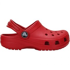 Crocs šlepetės vaikams Toddler Classic Clog sw814166.8224, raudonos цена и информация | Детские тапочки, домашняя обувь | pigu.lt