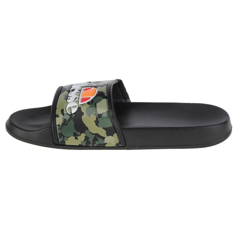 Šlepetės moterims Ellesse Duke Slides W EL11W74502, juodos kaina ir informacija | Šlepetės moterims | pigu.lt