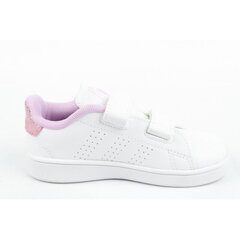 Adidas sportiniai batai mergaitėms Adventage SW815862.1275, balti цена и информация | Детская спортивная обувь | pigu.lt