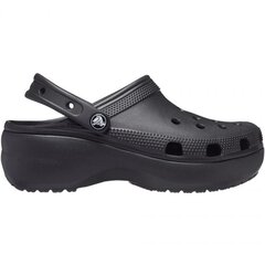 Šlepetės moterims Crocs Classic Platform W 206750, juodos цена и информация | Комнатные тапки женские | pigu.lt