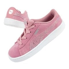 Puma sportiniai batai mergaitėms Vikky SW817899.1275, rožiniai цена и информация | Детская спортивная обувь | pigu.lt