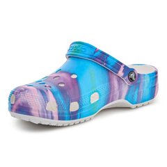 Šlepetės moterims Crocs Classic Out Of This World II Clog W 206868, mėlynos цена и информация | Женские тапочки | pigu.lt