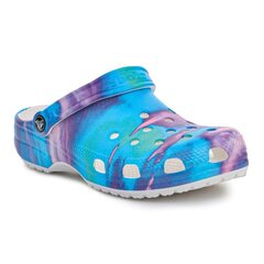 Šlepetės moterims Crocs Classic Out Of This World II Clog W 206868, mėlynos цена и информация | Женские тапочки | pigu.lt