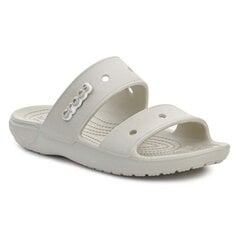 Šlepetės moterims Crocs Classic Sandal W 206761, baltos цена и информация | Комнатные тапки женские | pigu.lt