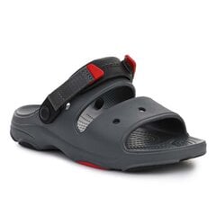 Šlepetės vaikams Crocs Classic All-Terrain Sandal Kids SW8211438520, juodos цена и информация | Детские тапочки, домашняя обувь | pigu.lt