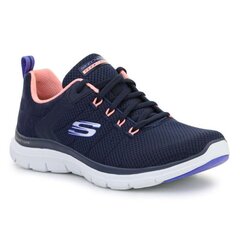 Sportiniai batai moterims Skechers Flex Appeal 4.0 Elegant Ways W 149580-NVMT, mėlyni kaina ir informacija | Sportiniai bateliai, kedai moterims | pigu.lt
