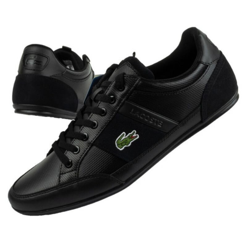 Laisvalaikio batai vyrams Lacoste Chaymon M 3502H, juodi kaina ir informacija | Kedai vyrams | pigu.lt