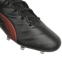 Futbolo batai vyrams Puma King Platinum 21 FG/AG M 106478 04, juodi цена и информация | Футбольные бутсы | pigu.lt