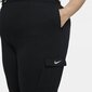 Nike kelnės moterims Sportswear Swoosh SW833860.1908, juodos цена и информация | Kelnės moterims | pigu.lt