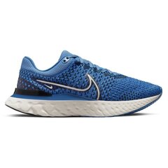 Sportiniai batai vyrams Nike React Infinity Run Flyknit 3 M DH5392400, mėlyni kaina ir informacija | Kedai vyrams | pigu.lt
