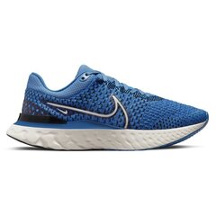 Sportiniai batai vyrams Nike React Infinity Run Flyknit 3 M DH5392400, mėlyni цена и информация | Кроссовки для мужчин | pigu.lt