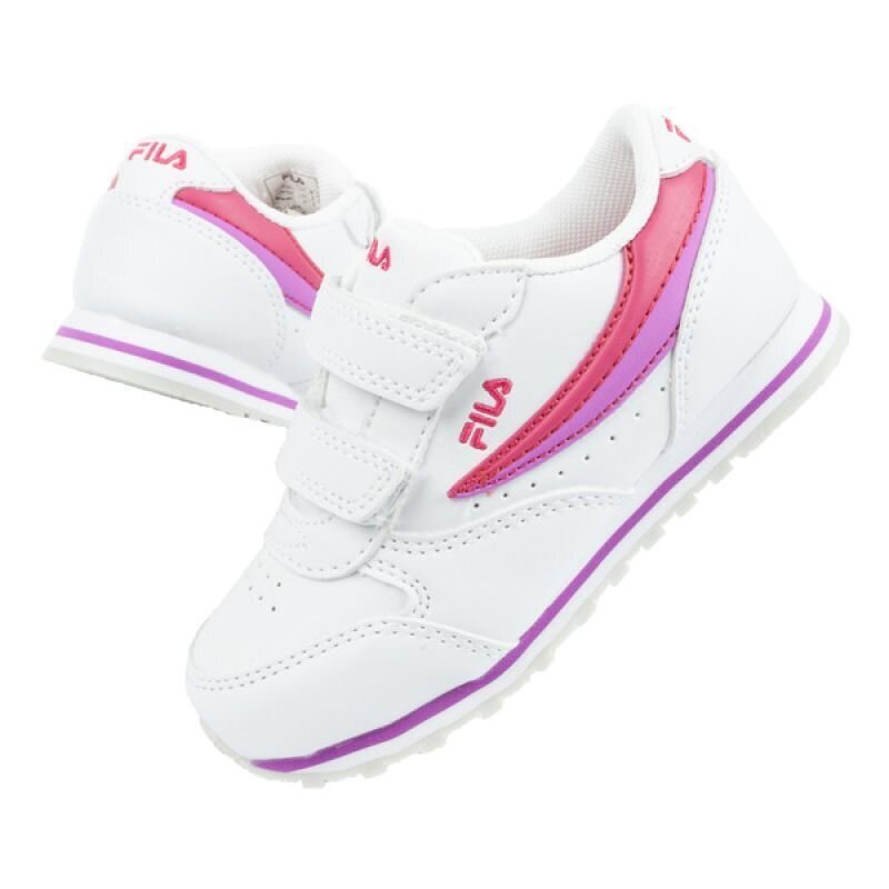 Sportiniai batai vaikams Fila Orbit SW8359161275, balti kaina ir informacija | Sportiniai batai vaikams | pigu.lt