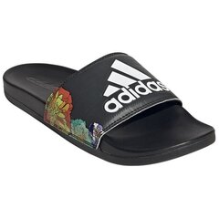 Šlepetės moterims Adidas Adilette Comfort W GW1049, juodos kaina ir informacija | Šlepetės moterims | pigu.lt