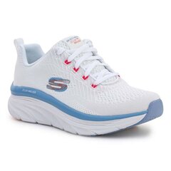 Laisvalaikio batai moterims Skechers W 149638-WPBL, balti цена и информация | Спортивная обувь, кроссовки для женщин | pigu.lt