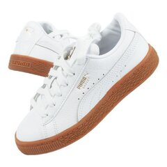 Laisvalaikio batai vaikams Puma Classic Gum sw843369.2687, balti kaina ir informacija | Sportiniai batai vaikams | pigu.lt