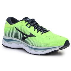 Bėgimo batai vyrams Mizuno Wave Sky 5 M J1GC210246, žali цена и информация | Кроссовки мужские | pigu.lt