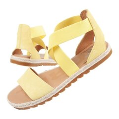 Basutės moterims Sorel Ella II Sandal W NL4049757, geltonos kaina ir informacija | Basutės moterims | pigu.lt