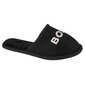 Šlepetės vaikams Boss Logo Slippers SW8458822677, juodos kaina ir informacija | Šlepetės, kambario avalynė vaikams | pigu.lt