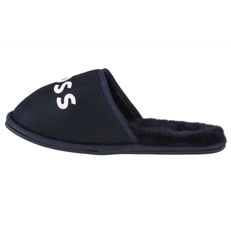 Šlepetės vaikams Boss Logo Slippers SW8458832677, mėlynos цена и информация | Šlepetės, kambario avalynė vaikams | pigu.lt