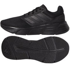 Bėgimo bateliai moterims Adidas Galaxy 6 W GW4131, juodi цена и информация | Спортивная обувь, кроссовки для женщин | pigu.lt