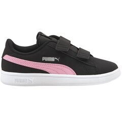 Laisvalaikio batai vaikams Puma Smash v2 Buck V Ps sw856792.8197, juodi цена и информация | Детская спортивная обувь | pigu.lt