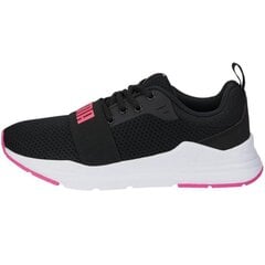 Puma sportiniai batai mergaitėms Wired run SW857669.6173, juodi цена и информация | Детская спортивная обувь | pigu.lt