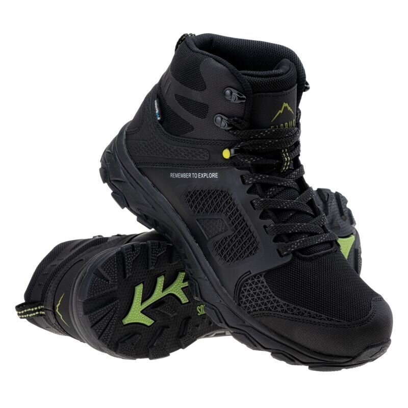 Aulinukai vyrams Elbrus Edgero Mid Wp M, juodi kaina ir informacija | Vyriški batai | pigu.lt