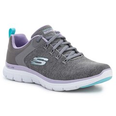 Sportiniai batai moterims Skechers Flex Appeal 4.0 W 149307-GYLV, pilki kaina ir informacija | Sportiniai bateliai, kedai moterims | pigu.lt