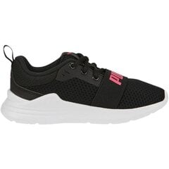 Puma sportiniai batai mergaitėms Wired run ps SW866858.2682, juodi цена и информация | Детская спортивная обувь | pigu.lt