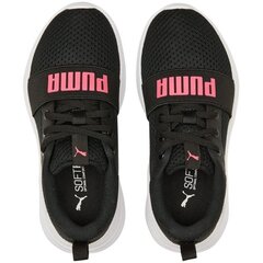 Puma sportiniai batai mergaitėms Wired run ps SW866858.2682, juodi цена и информация | Детская спортивная обувь | pigu.lt