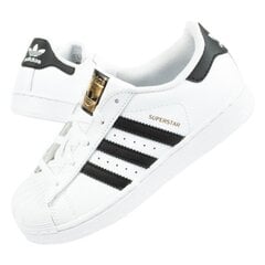 Adidas sportiniai batai berniukams Superstar SW867674.2687, balti цена и информация | Детская спортивная обувь | pigu.lt