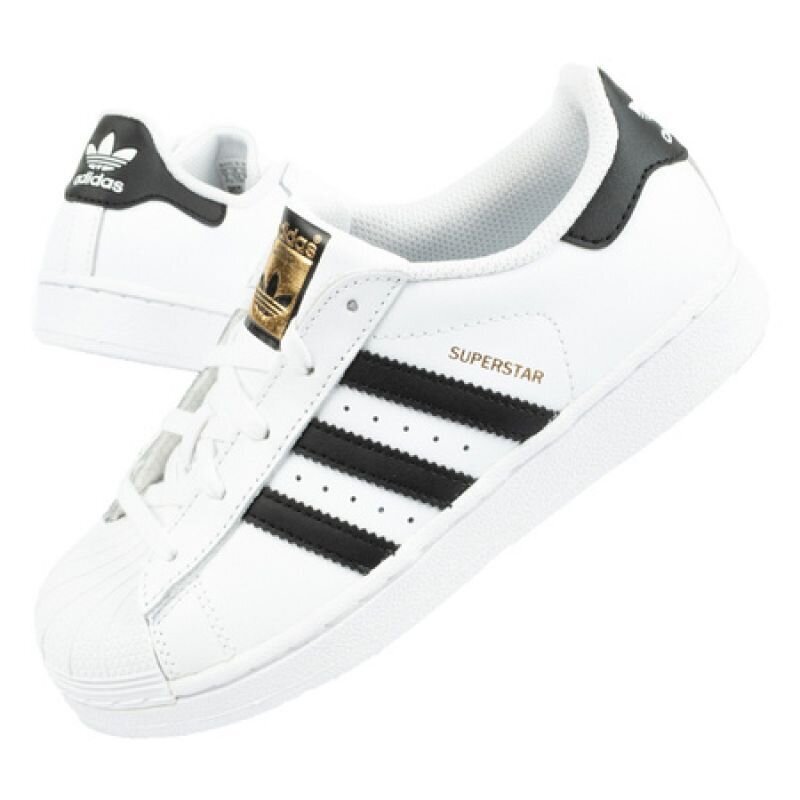 Adidas sportiniai batai berniukams Superstar SW867674.2687, balti цена и информация | Sportiniai batai vaikams | pigu.lt