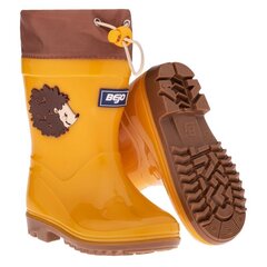 Guminiai batai berniukams Bejo SW871534.2691, geltoni цена и информация | Резиновые сапоги детские | pigu.lt