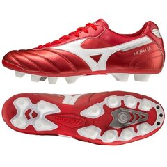 Futbolo batai vyrams Mizuno Morelia II Elite Md M P1GA221260, raudoni цена и информация | Футбольные бутсы | pigu.lt
