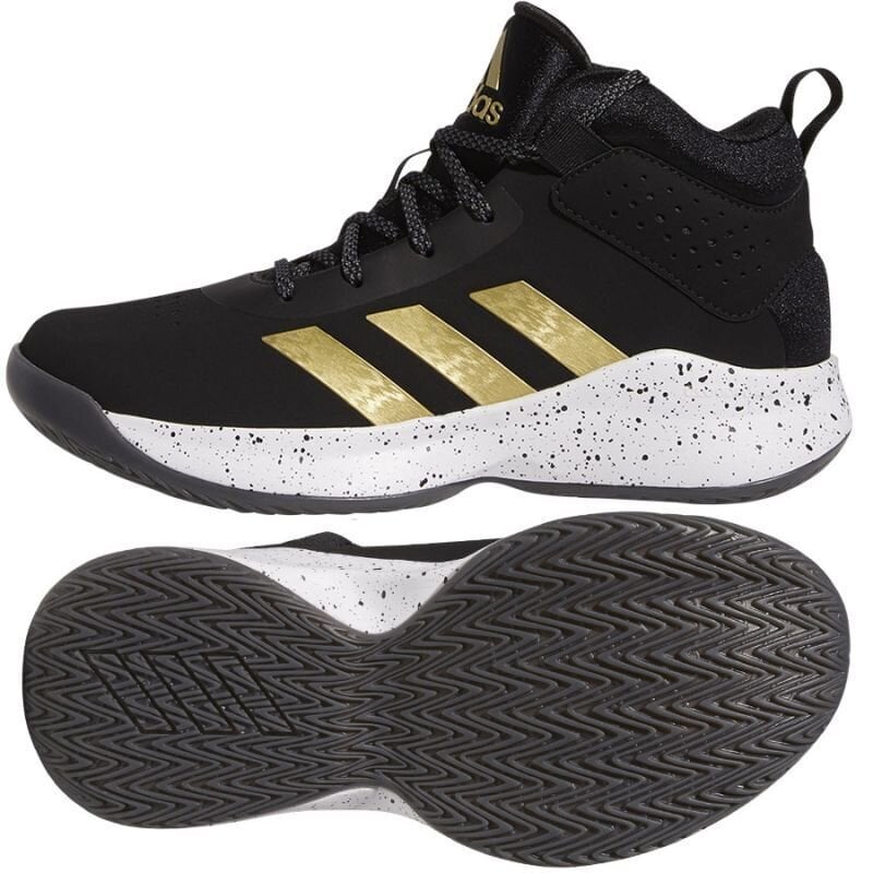 Adidas krepšinio bateliai vaikams Cross em up 5 k wide SW873882.8062, juodi  kaina | pigu.lt