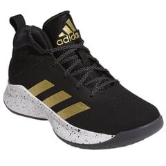 Adidas krepšinio bateliai vaikams Cross em up 5 k wide SW873882.8062, juodi цена и информация | Детская спортивная обувь | pigu.lt