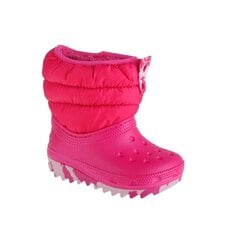 Aulinukai vaikams Crocs Classic Neo Puff Boot Toddler SW8740001336, rožiniai цена и информация | Детские сапоги | pigu.lt