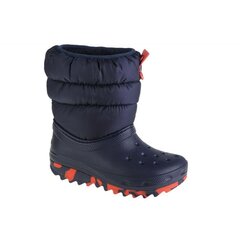 Aulinukai vaikams Crocs Classic Neo Puff Boot SW8740021301, mėlyni цена и информация | Детские сапоги | pigu.lt