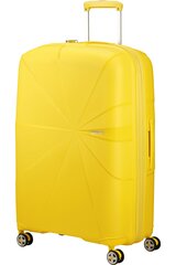 Didelis lagaminas American Tourister Starvibe Spinner Electric Lemon L 77 cm, geltonas kaina ir informacija | Lagaminai, kelioniniai krepšiai | pigu.lt