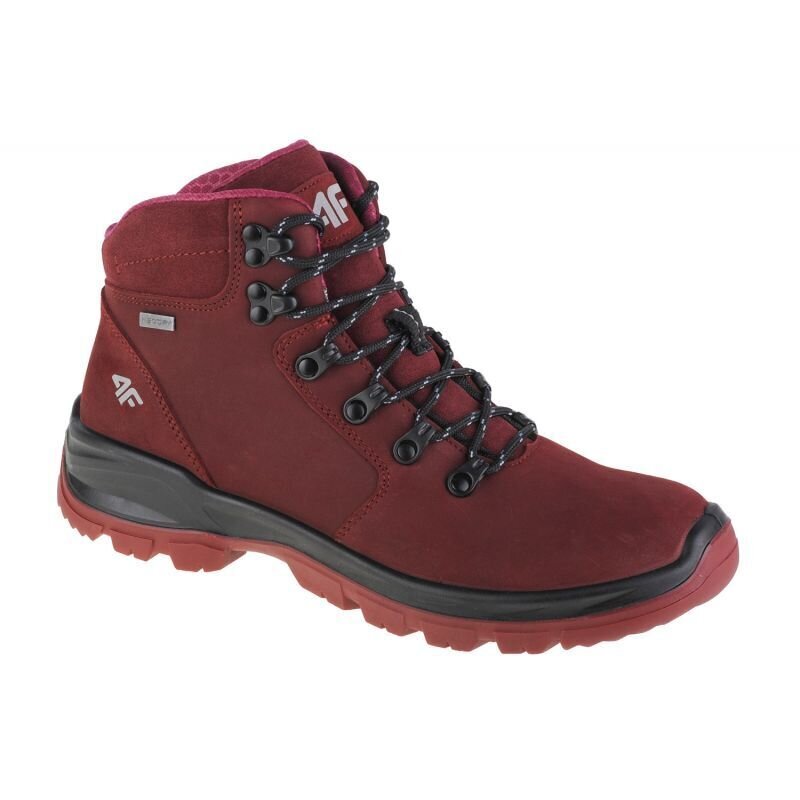 Žygio batai moterims 4F SW878099.2679, raudoni kaina ir informacija | Aulinukai, ilgaauliai batai moterims | pigu.lt
