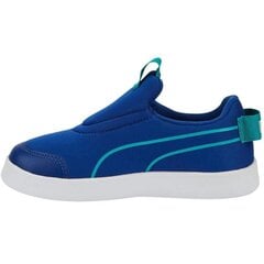 Laisvalaikio batai vaikams Puma Courtflex v2 Slip On PS sw878268.2689,mėlyni kaina ir informacija | Sportiniai batai vaikams | pigu.lt