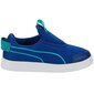 Laisvalaikio batai vaikams Puma Courtflex v2 Slip On PS sw878268.2689,mėlyni kaina ir informacija | Sportiniai batai vaikams | pigu.lt