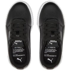 Laisvalaikio batai vaikams Puma Carina 2.0 PS sw879385.2688, juodi цена и информация | Детская спортивная обувь | pigu.lt