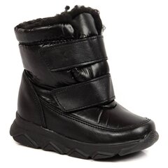 Sniego batai mergaitėms Kornecki sw881591.1280, juodi kaina ir informacija | Žieminiai batai vaikams | pigu.lt