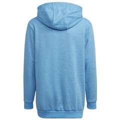 Adidas džemperis mergaitėms Badge of sport hoodie SW882122.8331, mėlynas цена и информация | Свитеры, жилетки, пиджаки для девочек | pigu.lt