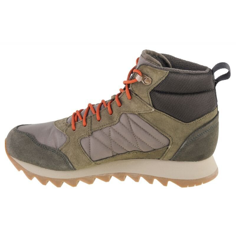 Aulinukai vyrams Merrell Alpine Sneaker Mid Plr Wp 2 M J004291, rudi цена и информация | Vyriški batai | pigu.lt